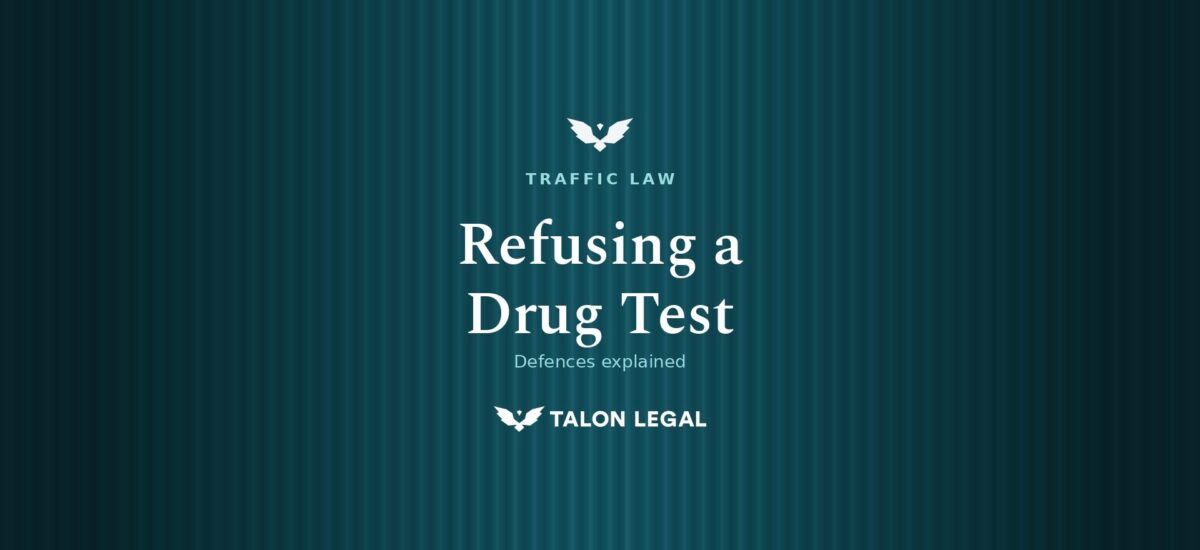 Refusing a Drug Test