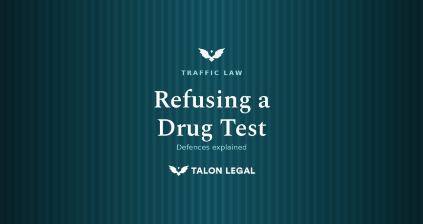 Refusing a Drug Test